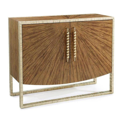 John Richard Korina Two-Door Cabinet