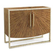 John Richard Korina Two-Door Cabinet