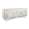 John Richard Vertex Four-Door Sideboard, Silver