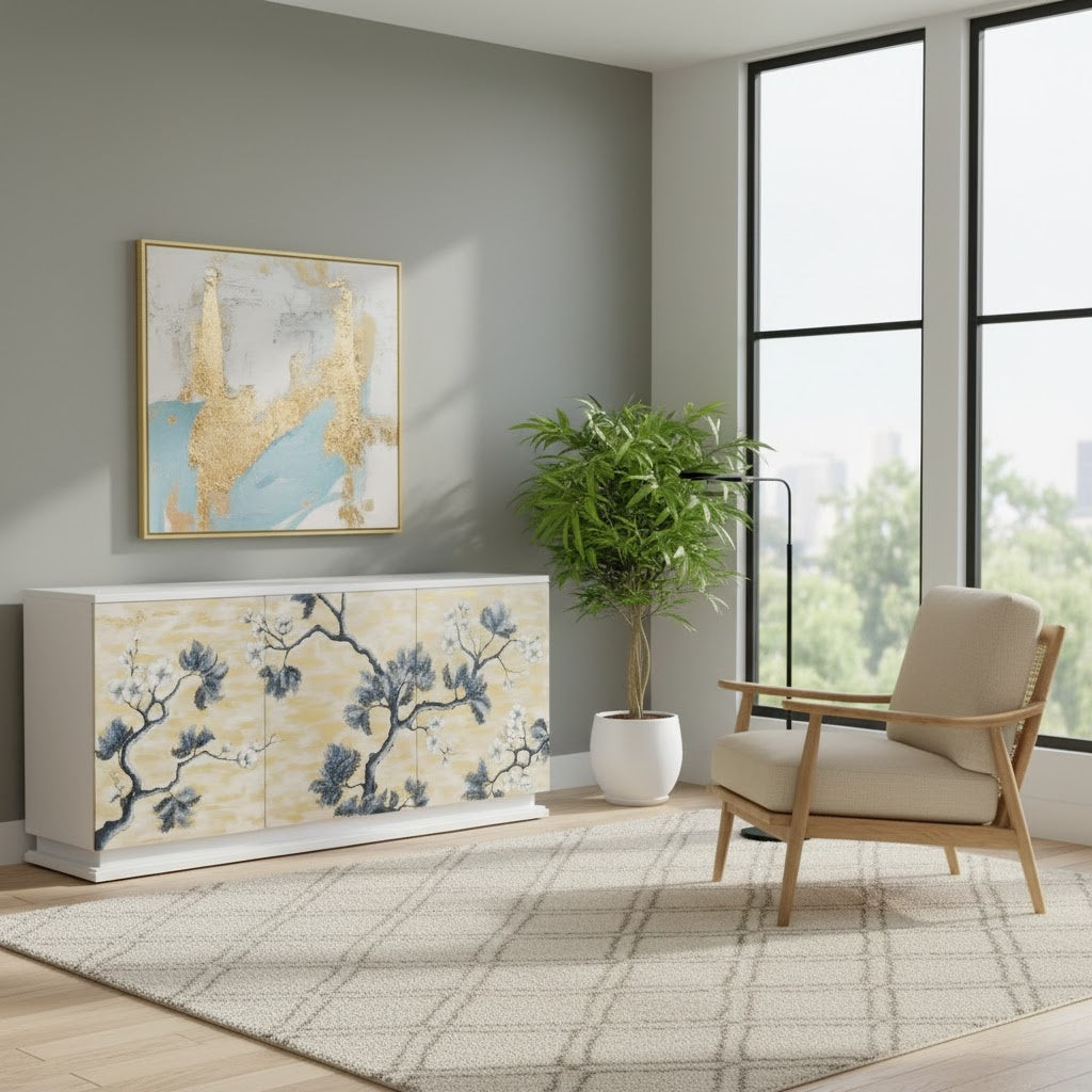 John Richard Durand Four-Door Credenza