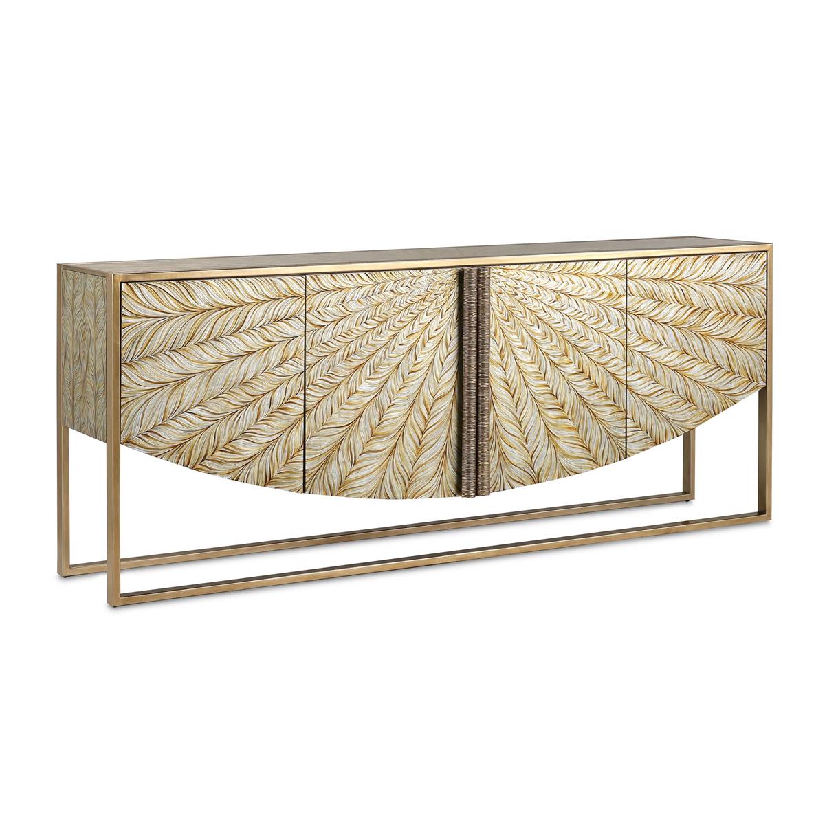 John Richard Florentine Four-Door Credenza