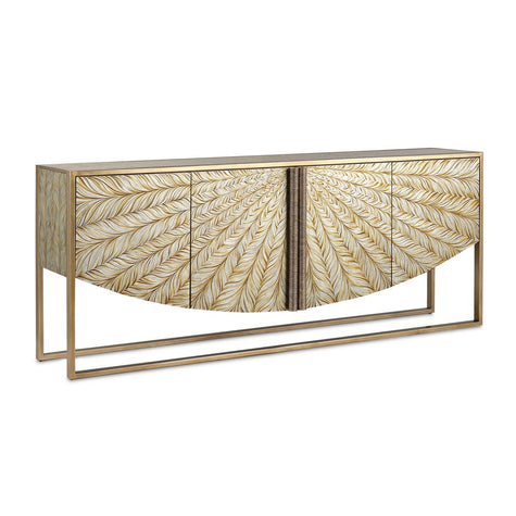 John Richard Florentine Four-Door Credenza