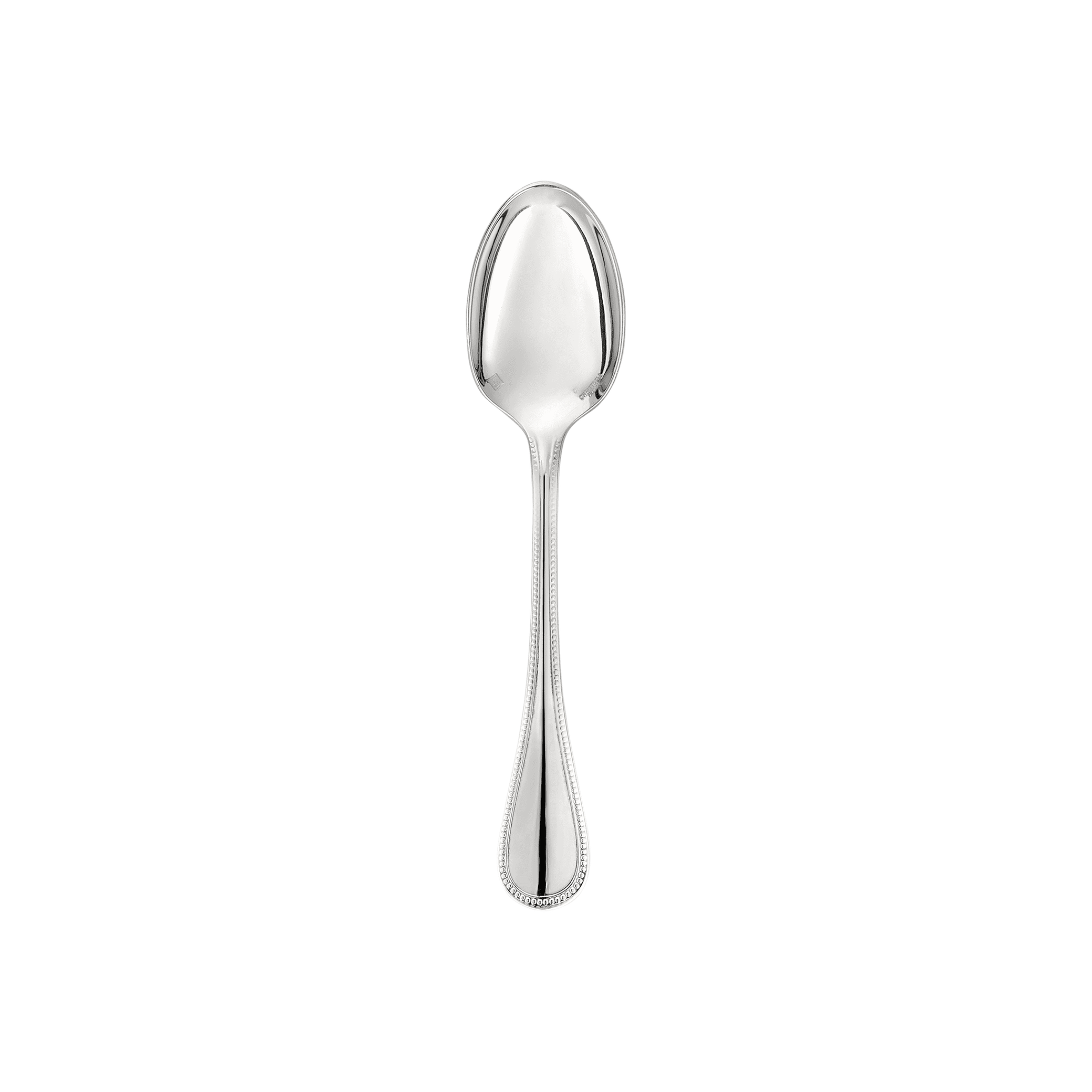 Christofle Perles Silver-Plated Espresso Spoon