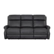 Fairfield The Leather Reserve Hailey Power Left and Right Reclining Sofa