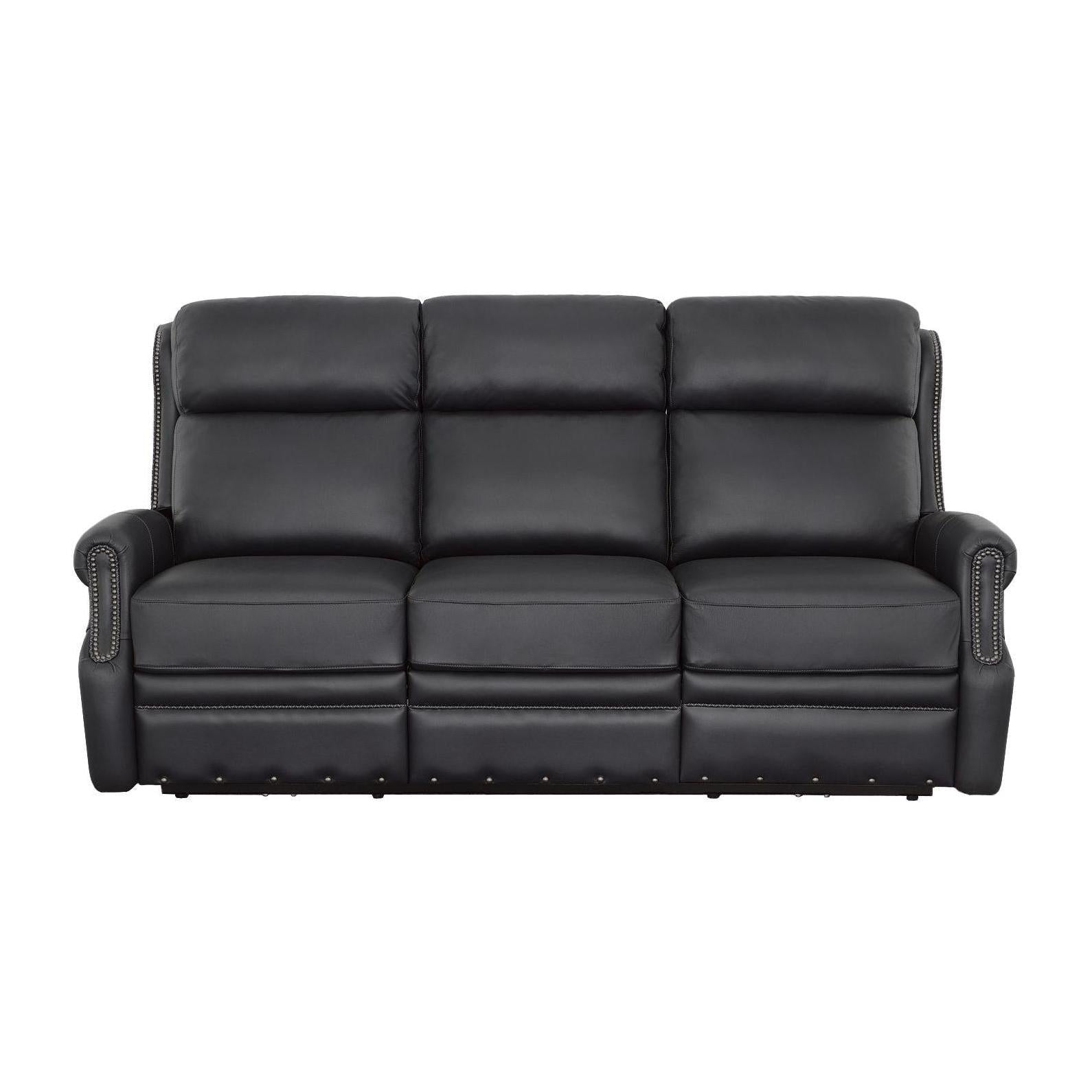 Fairfield The Leather Reserve Hailey Power Left and Right Reclining Sofa