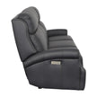 Fairfield The Leather Reserve Hailey Power Left and Right Reclining Sofa