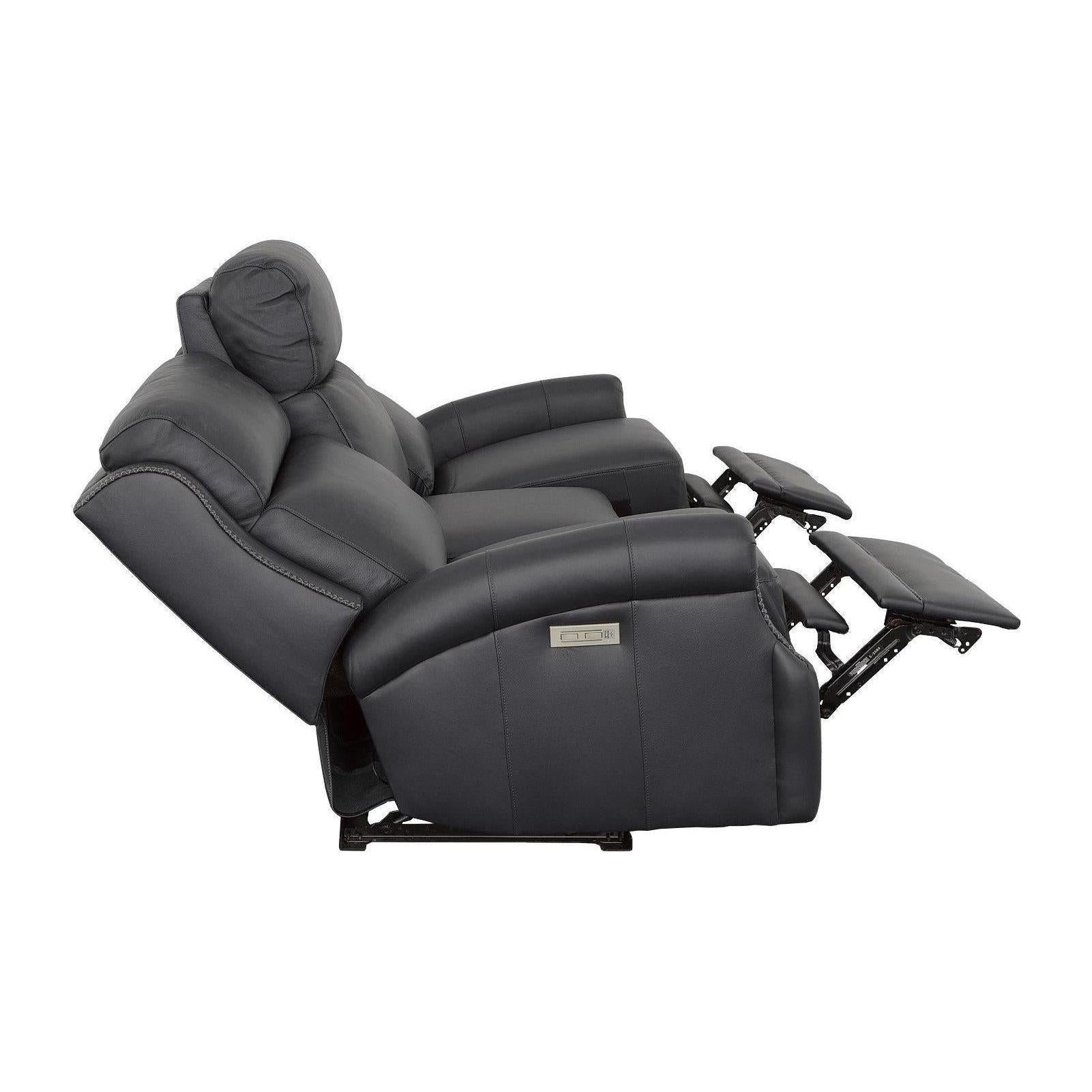 Fairfield The Leather Reserve Hailey Power Left and Right Reclining Sofa