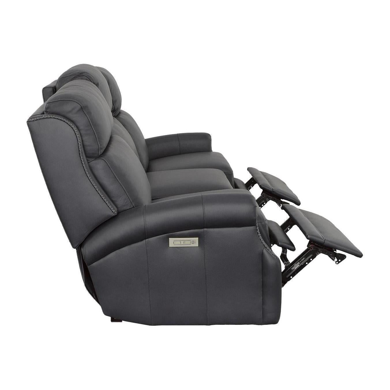 Fairfield The Leather Reserve Hailey Power Left and Right Reclining Sofa