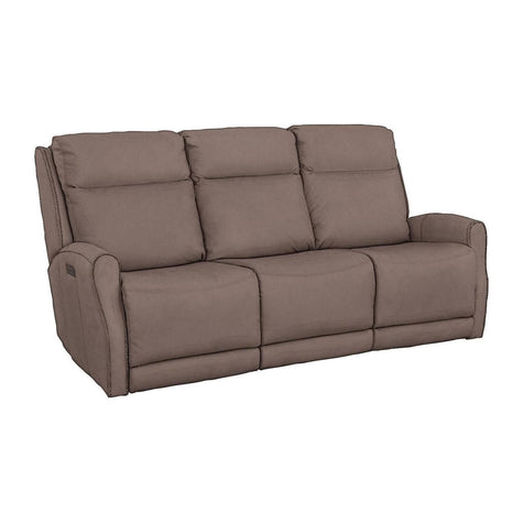 Fairfield The Leather Reserve Ashley Power Left and Right Reclining Sofa