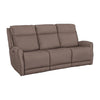 Fairfield The Leather Reserve Ashley Power Left and Right Reclining Sofa