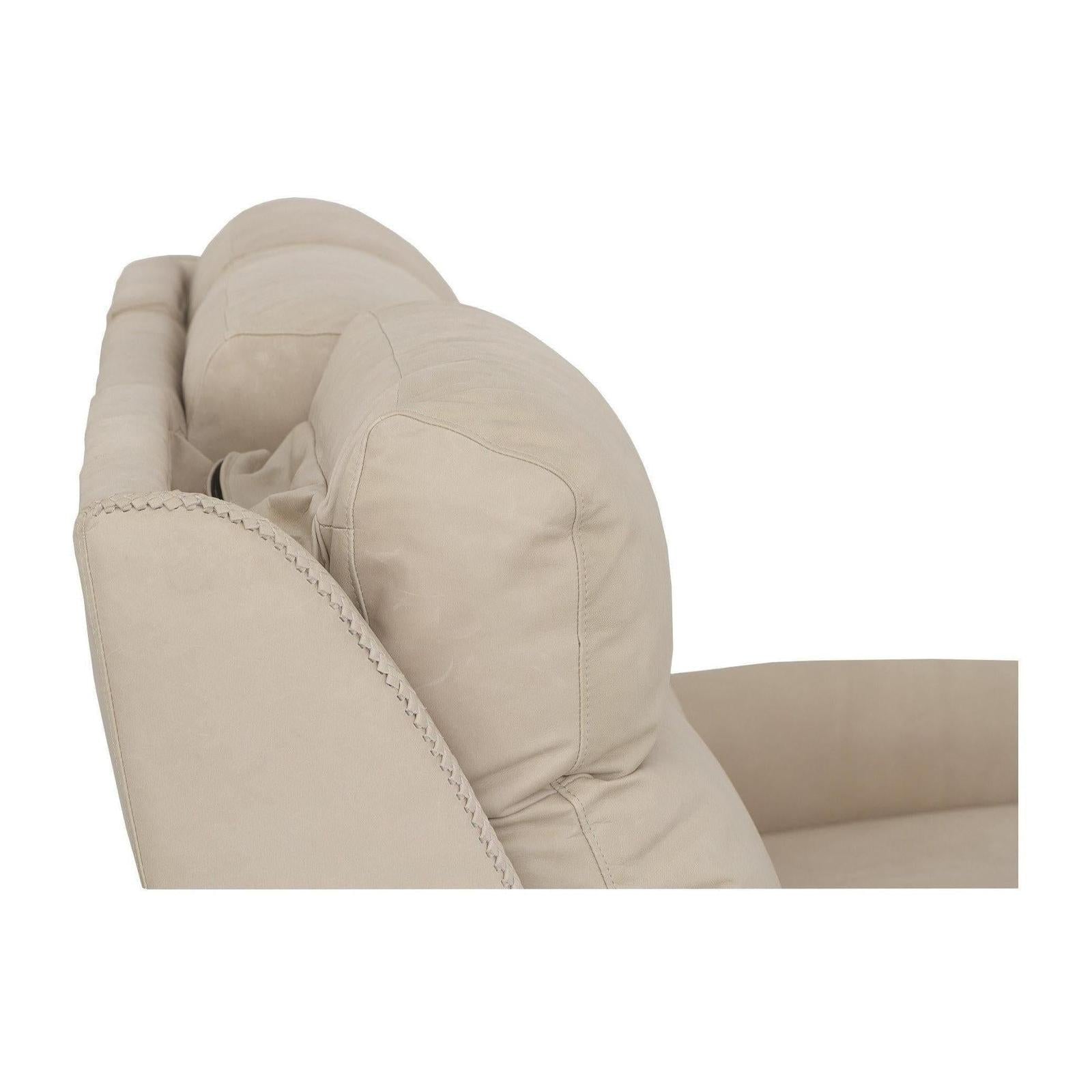 Fairfield The Leather Reserve Ashley Power Left and Right Reclining Sofa