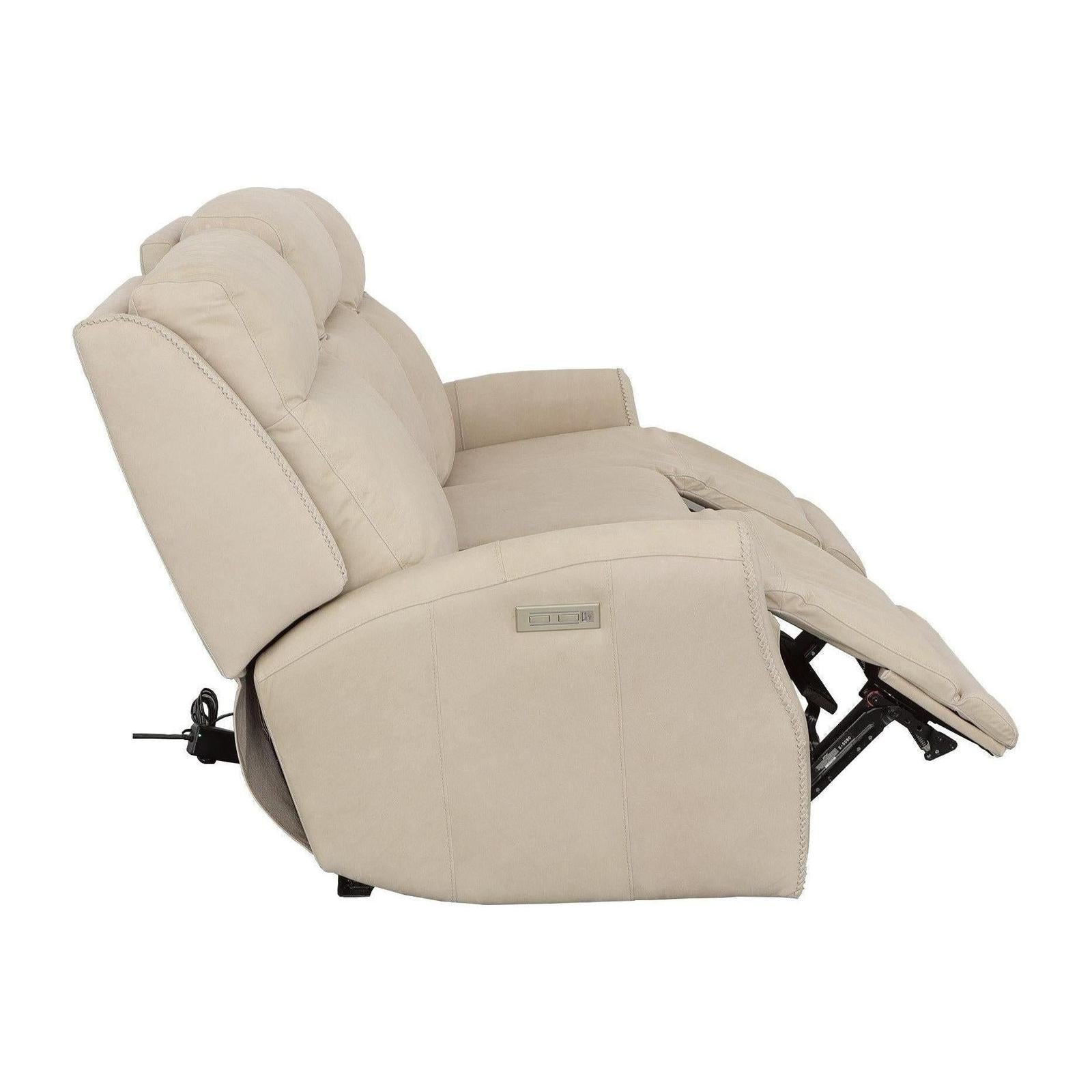Fairfield The Leather Reserve Ashley Power Left and Right Reclining Sofa