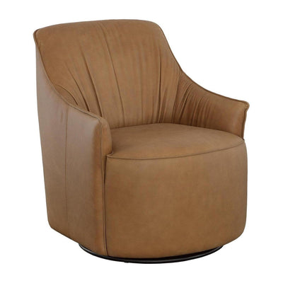 Fairfield Married Leather Reserve Gisele Swivel Chair