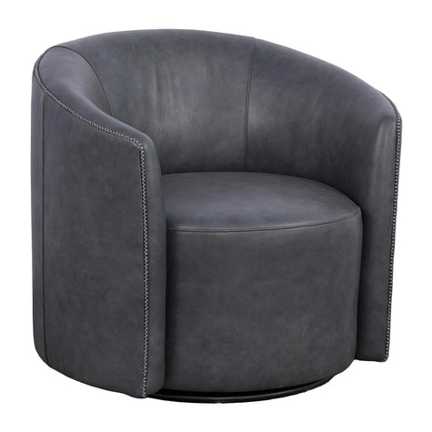 Fairfield Married Leather Reserve Graham Swivel Chair