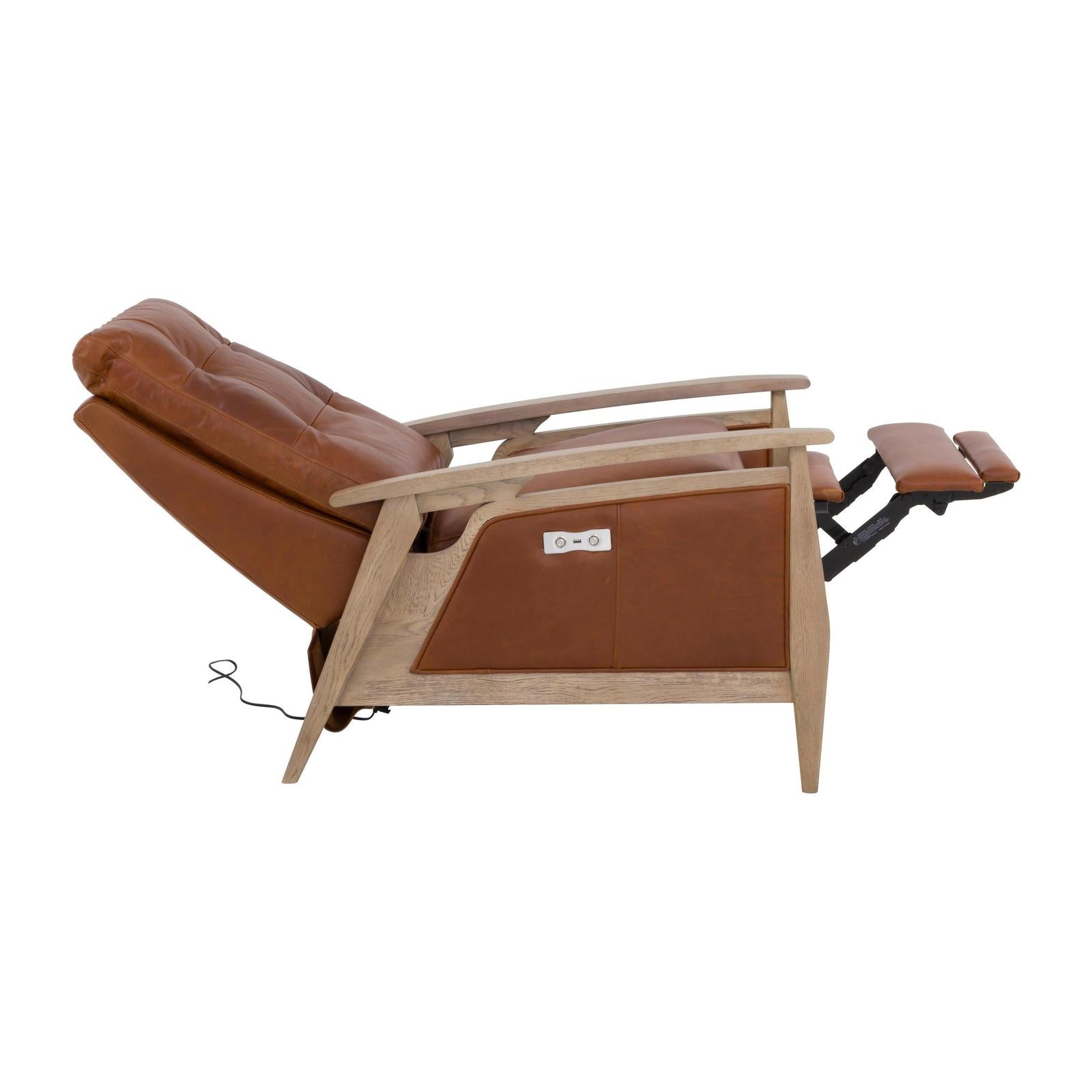 Fairfield The Leather Reserve Upholstery Felix Power Recliner