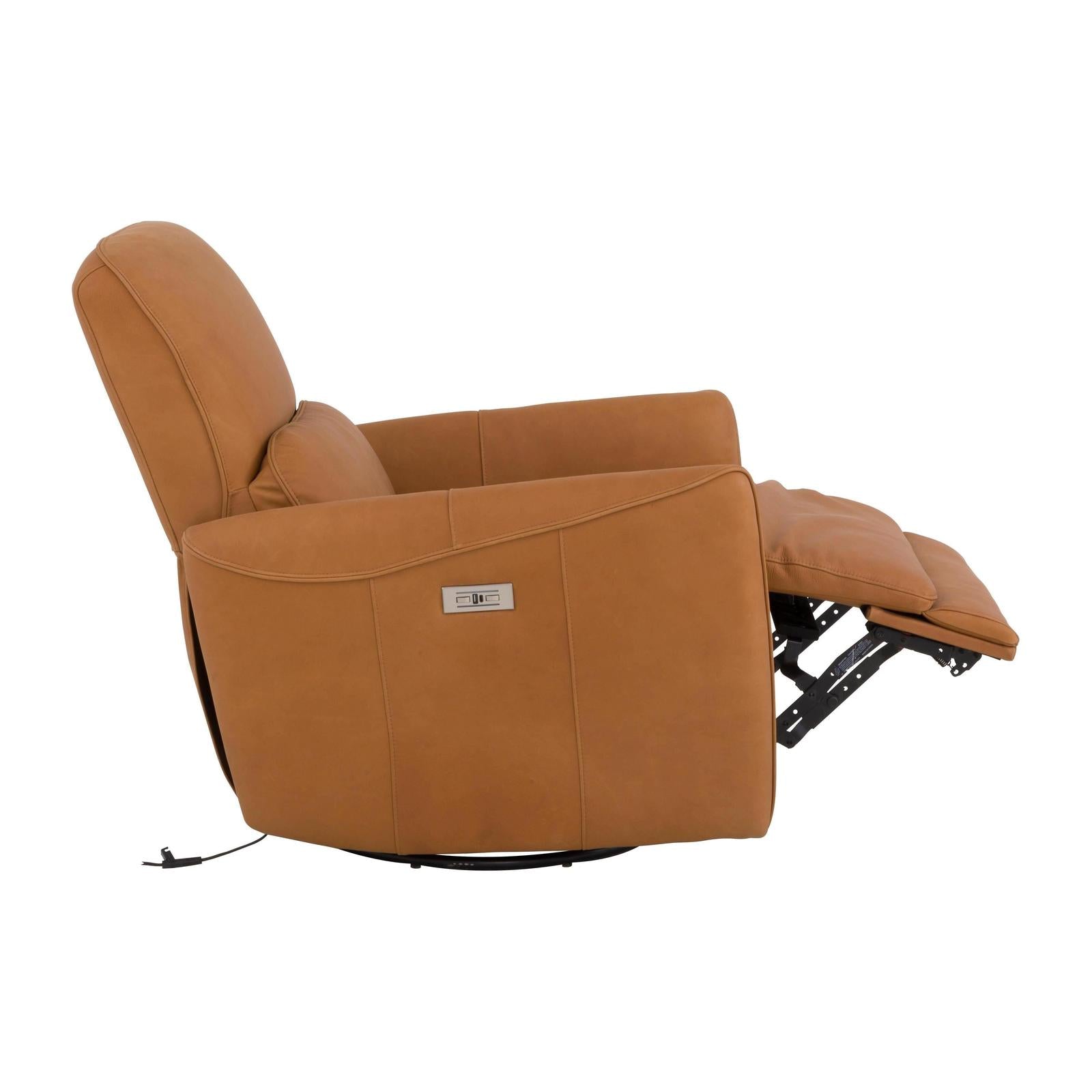 Fairfield The Leather Reserve Upholstery Dane Power Recliner
