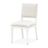 Michael Amini Palm Gate Side Chair - Cloud White - Set of 2