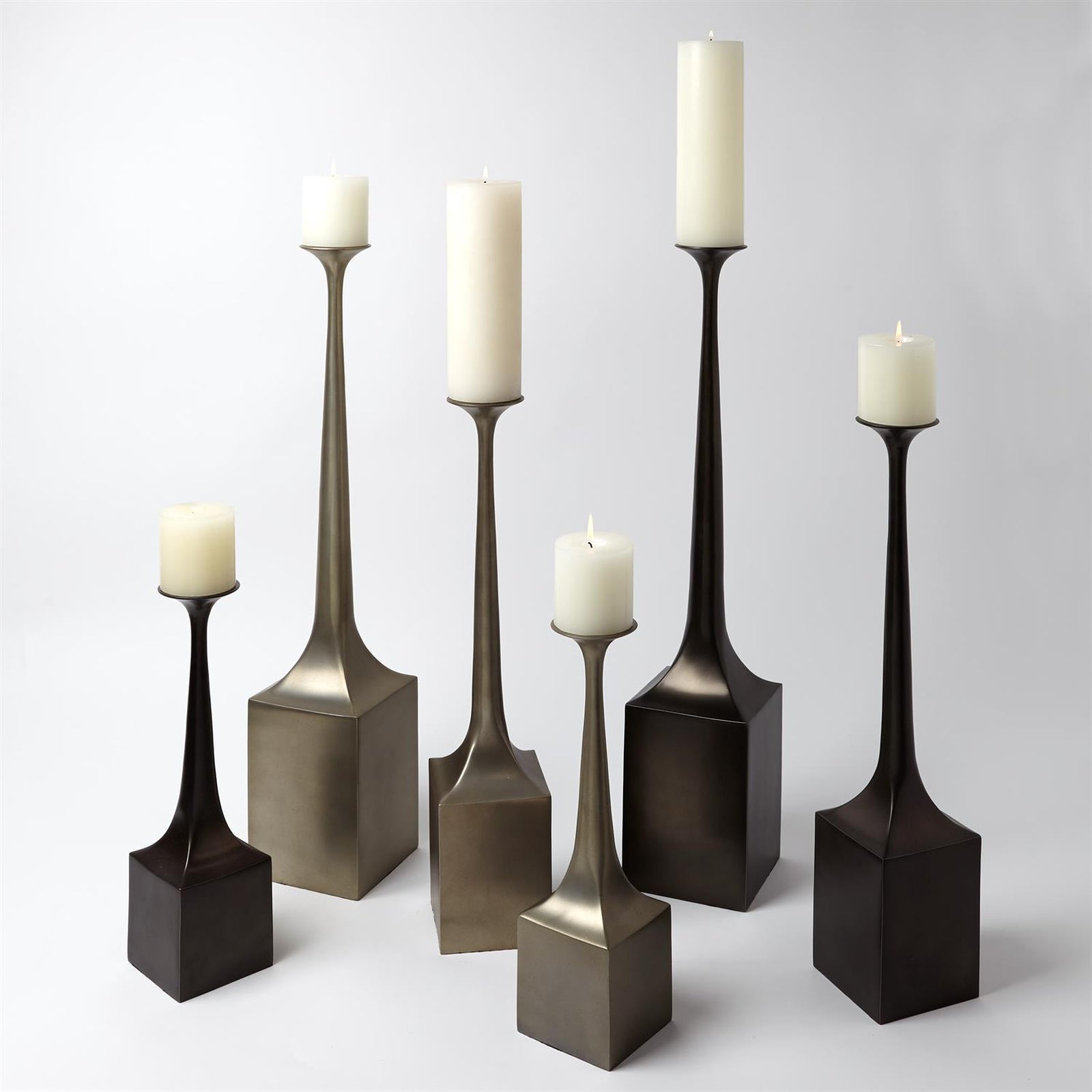 Citizen Artist for Global Views Giac Candlesticks