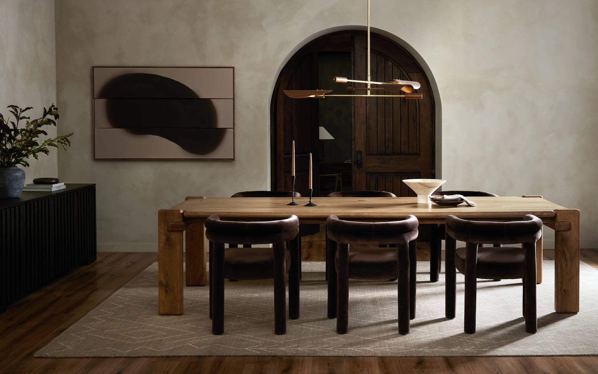 Four Hands Marcia Dining Table 120