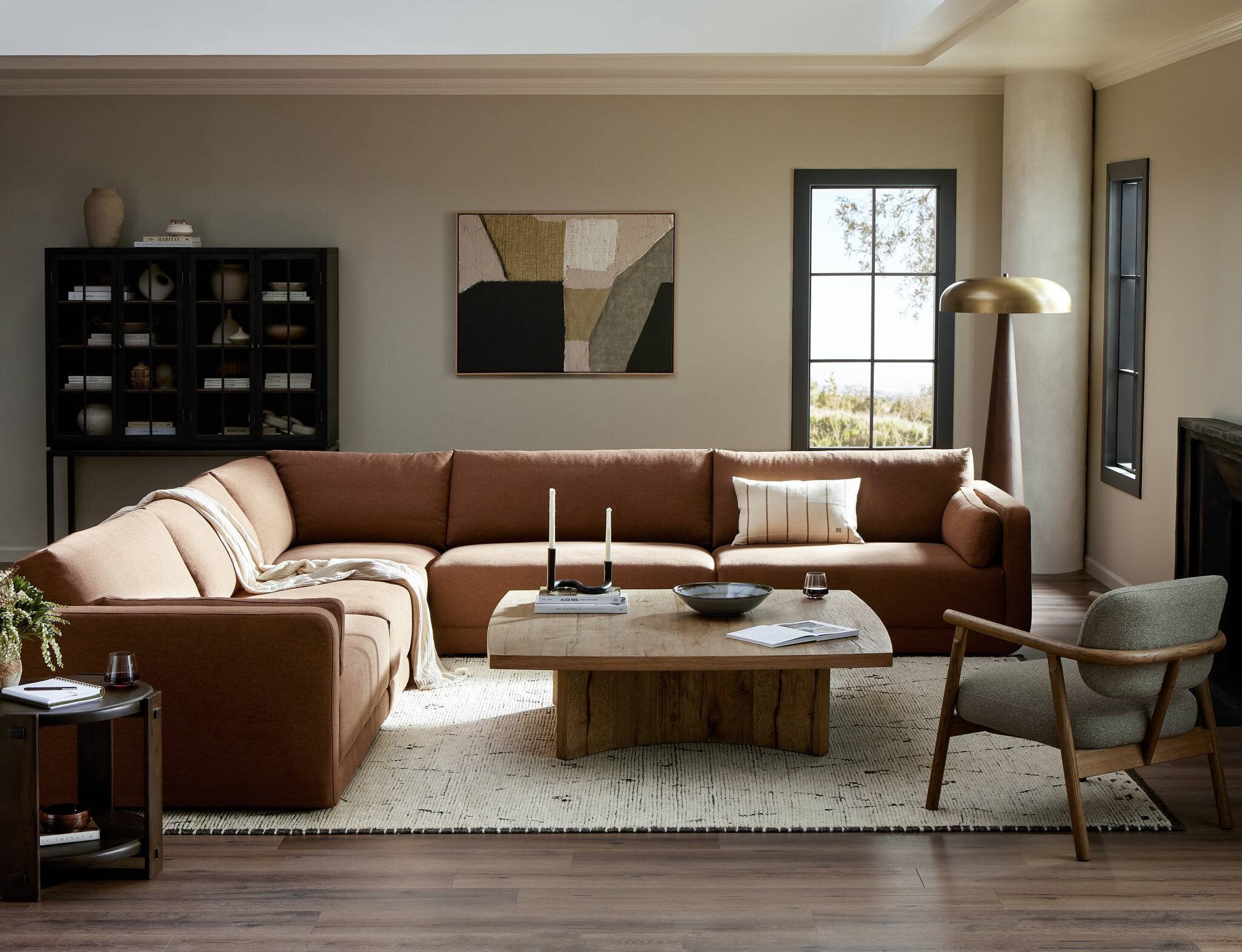 Four Hands Brinton Square Coffee Table