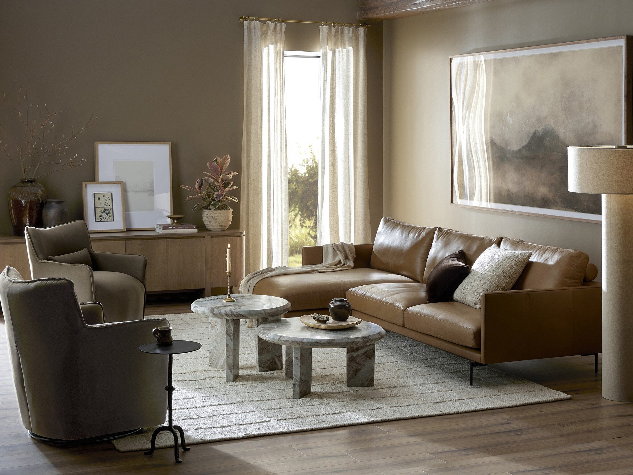 Four Hands Elle Media Console