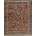 Feizy Fillmore 6929F Traditional Geometric Rug in Red/Green/Blue