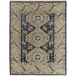 Feizy Fillmore 6943F Traditional Diamond Rug in Blue/Ivory
