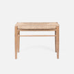 Colwyn Woven Rush Bench