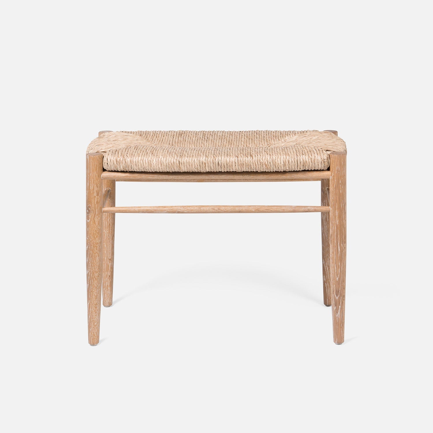 Colwyn Woven Rush Bench