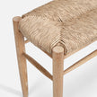 Colwyn Woven Rush Bench
