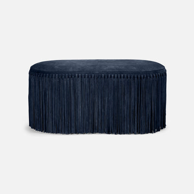 Hallie Suede Bench