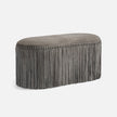 Hallie Suede Bench
