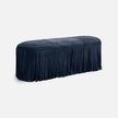 Hallie Suede Bench