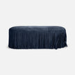 Hallie Suede Bench
