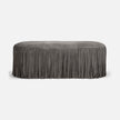 Hallie Suede Bench
