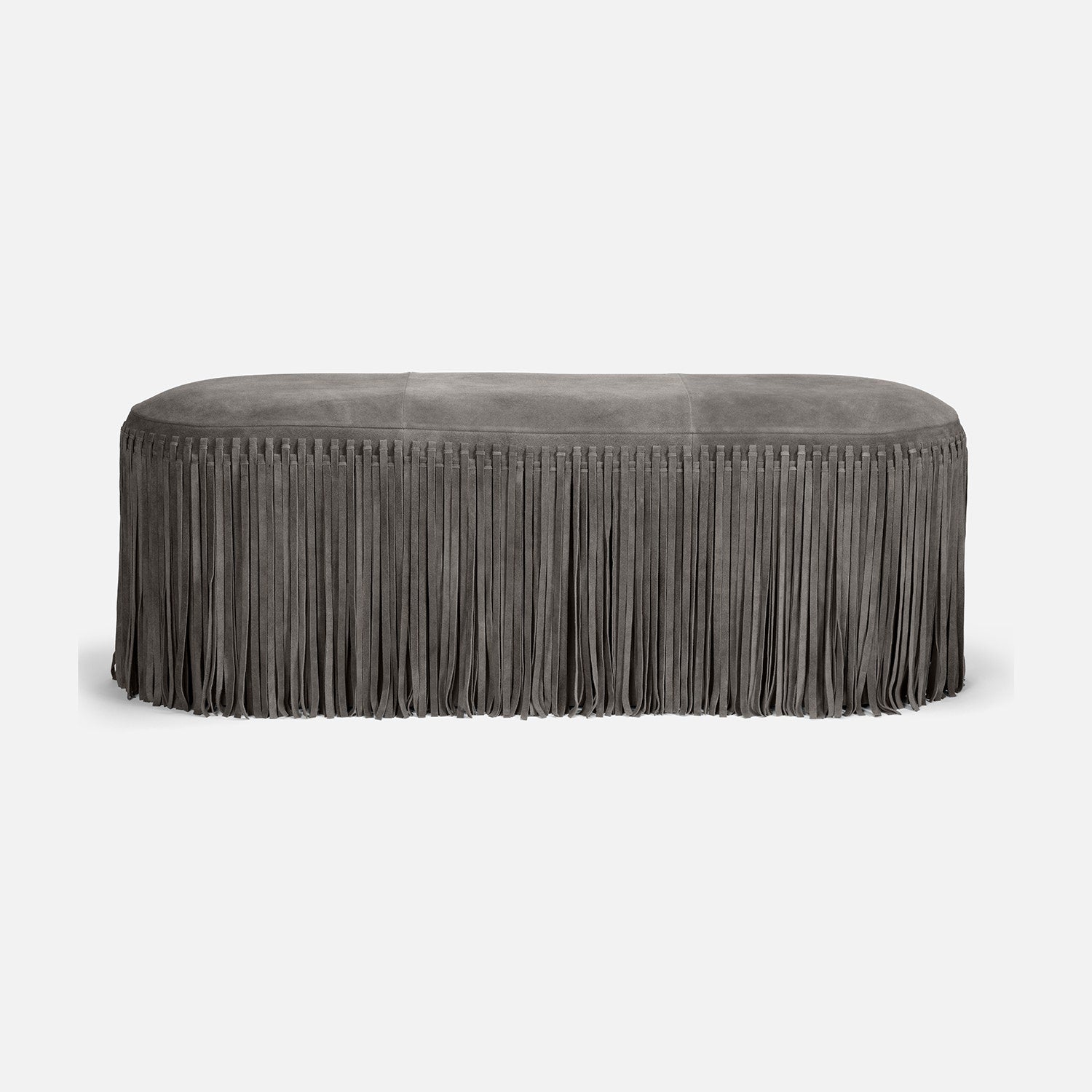 Hallie Suede Bench