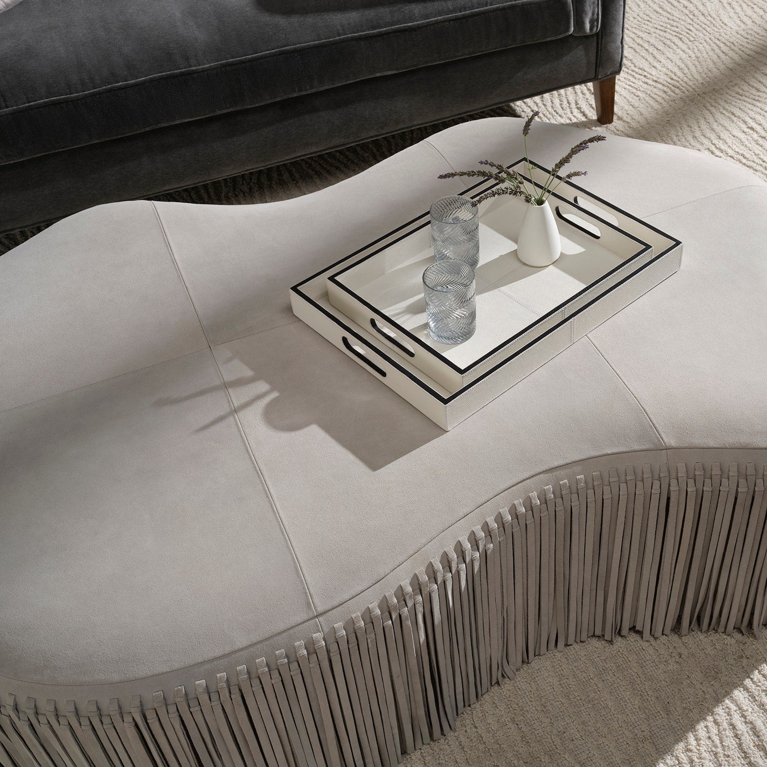 Hallie Abstract Coffee Table
