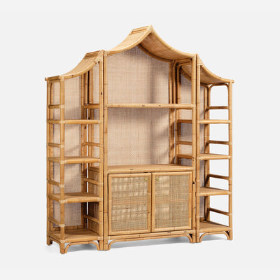 Lainey 3-Piece Bookcase Set