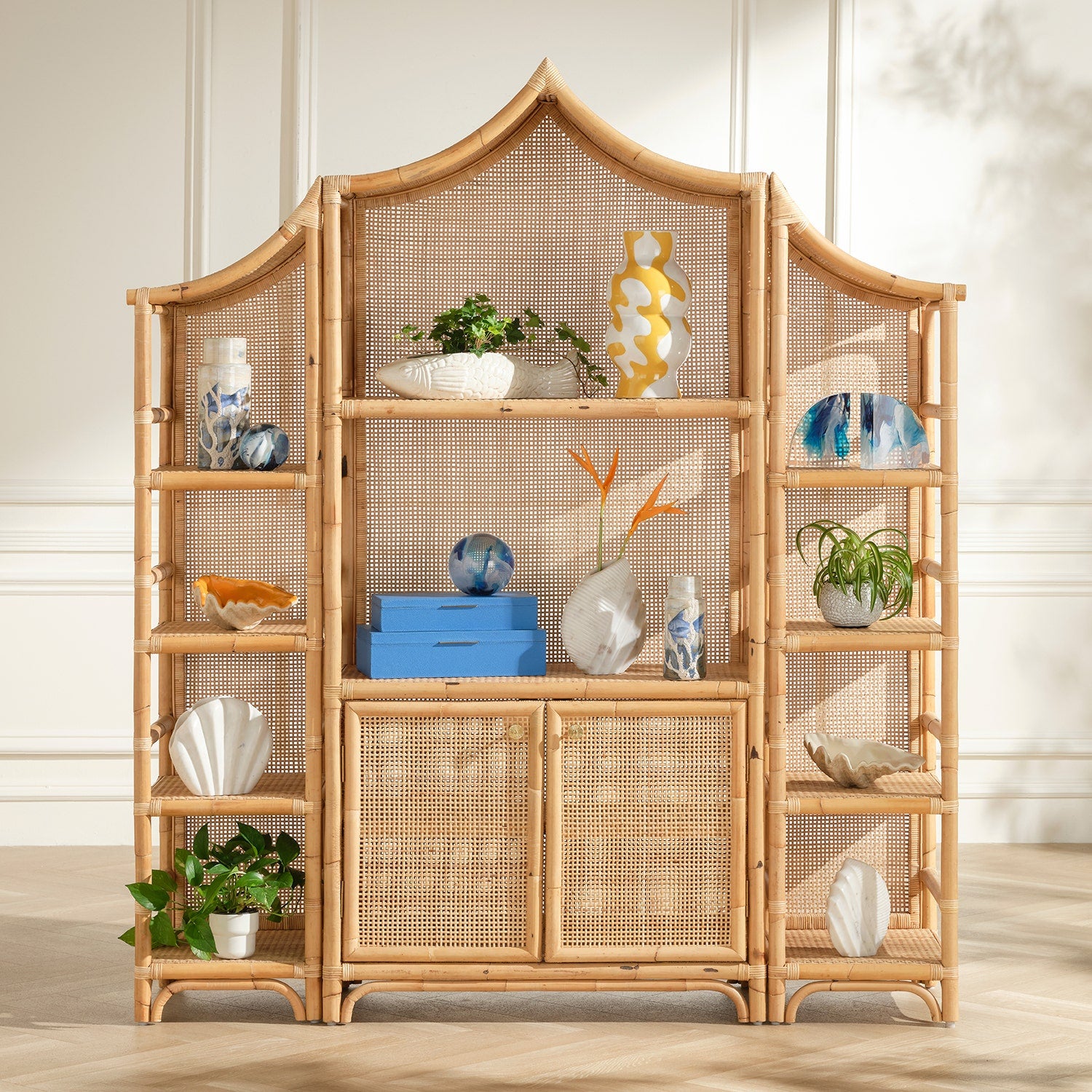 Lainey 3-Piece Bookcase Set