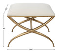 Uttermost Crossing Small Bench