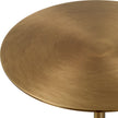 Uttermost Gimlet Brass Drink Table