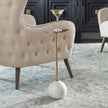 Uttermost Gimlet Brass Drink Table