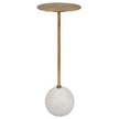 Uttermost Gimlet Brass Drink Table