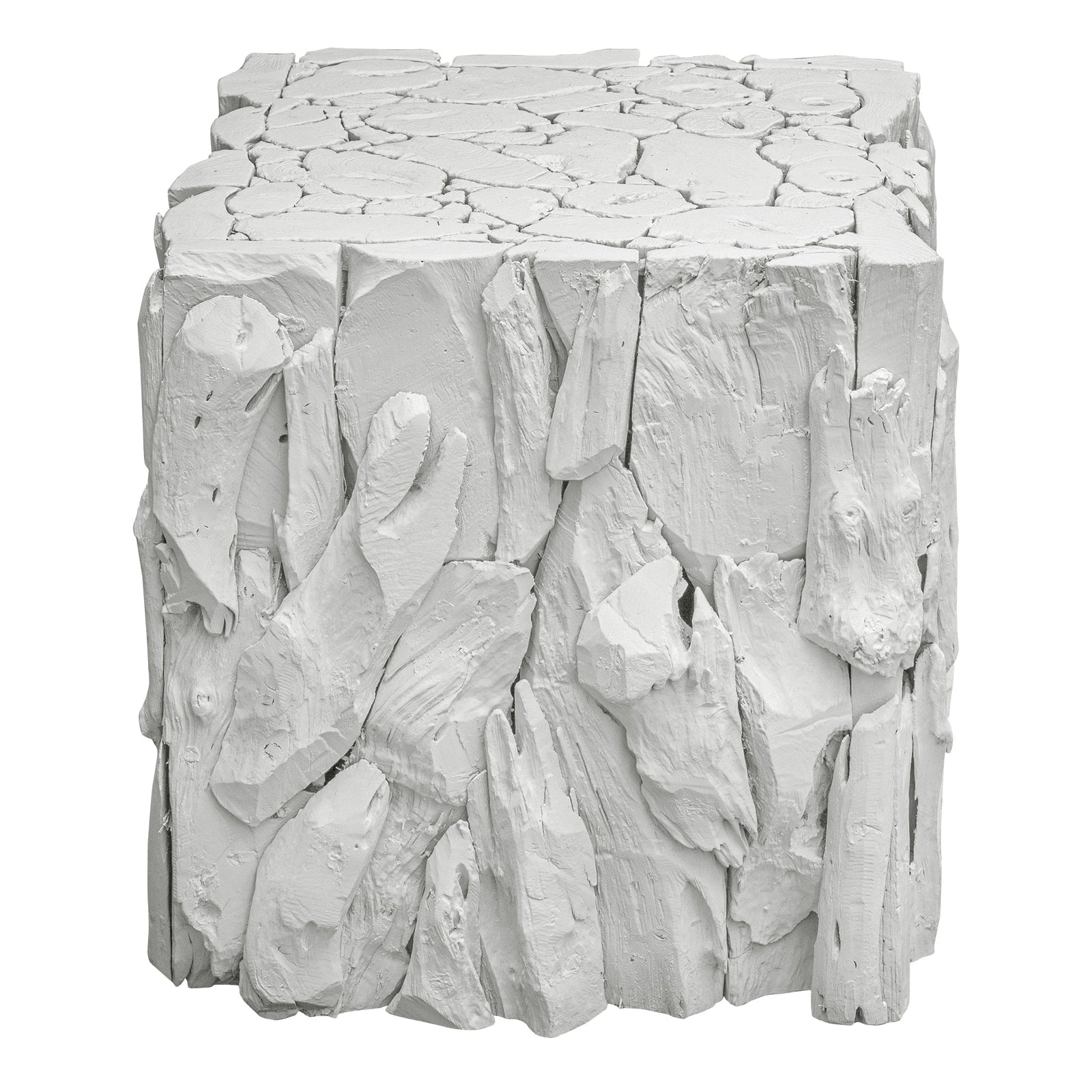 Uttermost Teak Root Bunching Cube