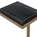Modern Accents Honed Marble Top Martini Table