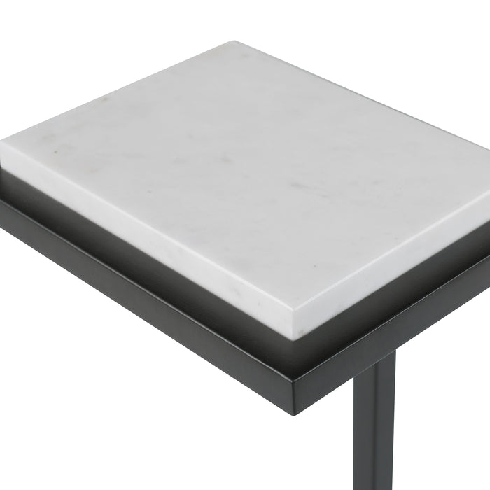 Modern Accents Honed Marble Top Martini Table