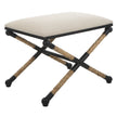 Modern Accents Small Casual Cushioned Top Bench