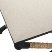 Modern Accents Small Casual Cushioned Top Bench