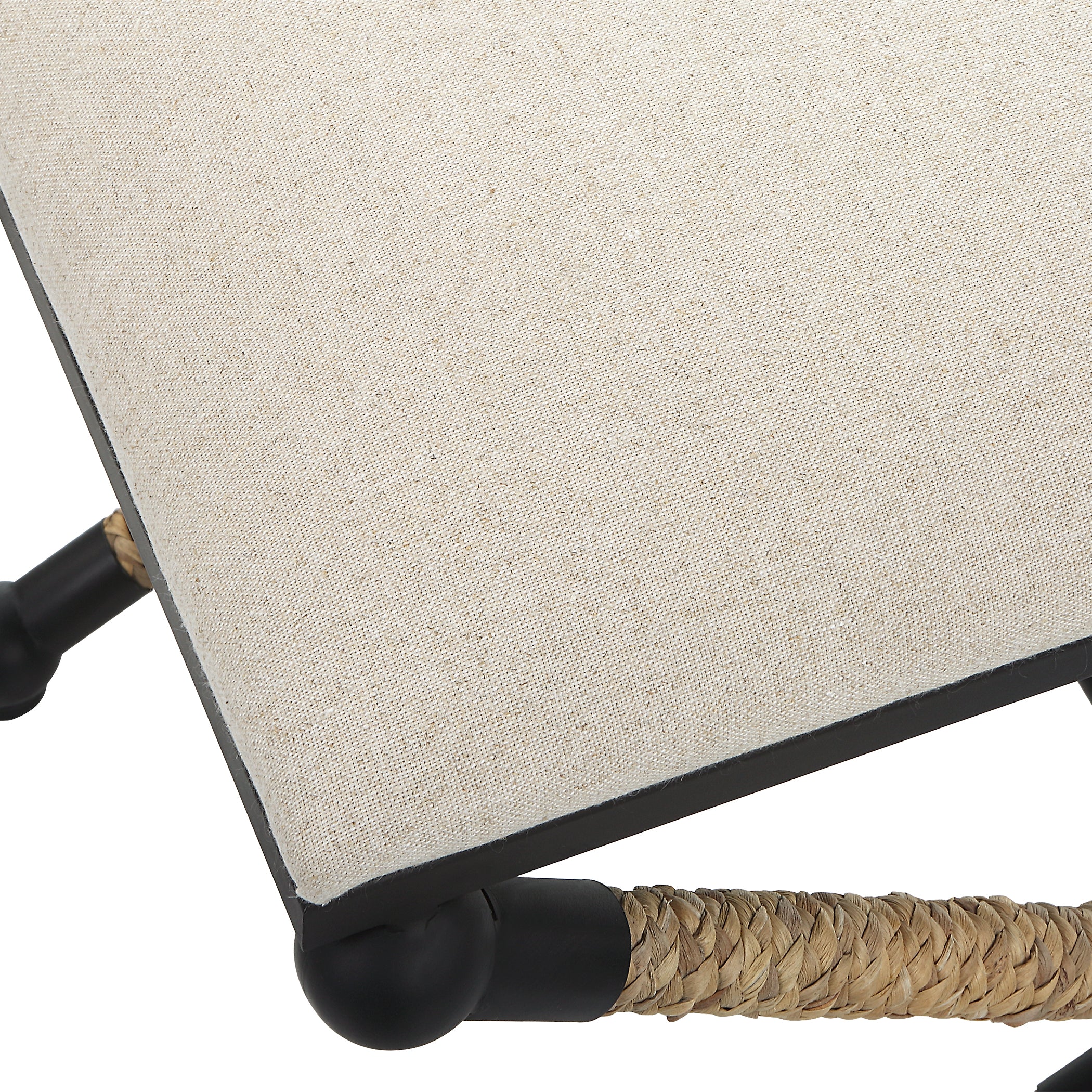 Modern Accents Small Casual Cushioned Top Bench