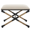 Modern Accents Small Casual Cushioned Top Bench